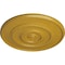 Ekena Millwork Dylar Ceiling Medallion (Fits Canopies up to 6 1/4"), Hand-Painted Iridescent Gold, 30"OD x 2 1/4"P CM30DYIGS - alternate 2